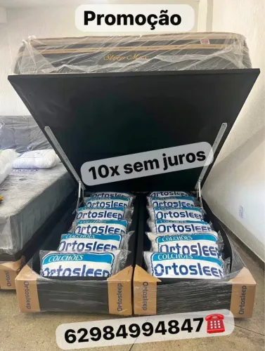 Colchao Queen novo parcelamos sem juros