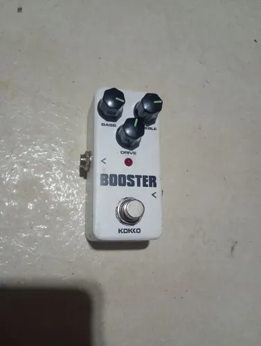 Pedal kokko booster para guitarra violão 