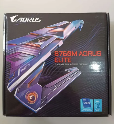 B760M AORUS ELITE LGA1700 semi nova