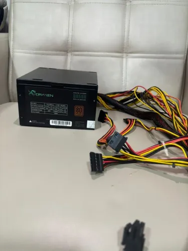 Fonte Gamer ATX 500W Reais 80 Plus Bronze PFC Ativo