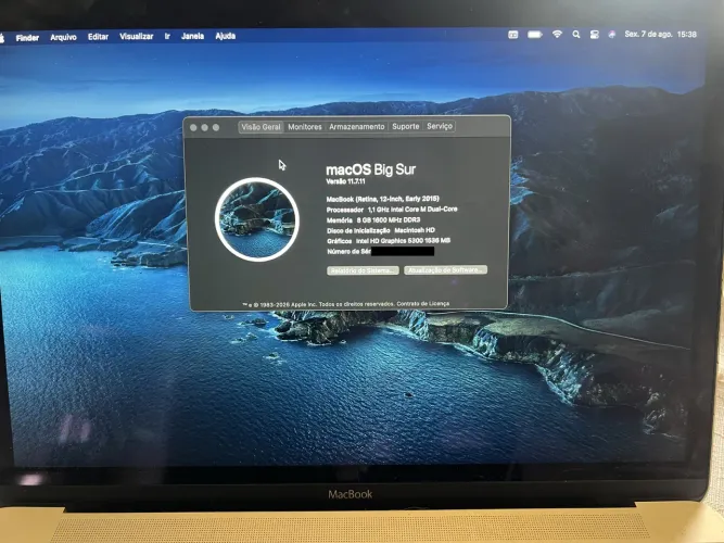 MacBook 12? Retina (Early 2015) - 8GB RAM, 256GB SSD