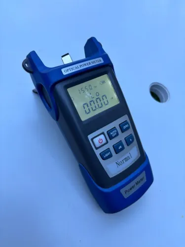 Medidor de potência de fibra óptica OPM AUA-Y510A/Y710A com luz azul muito bo