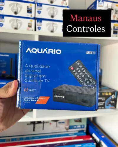 Conversor Digital Full HD com Porta HDMI Aquário