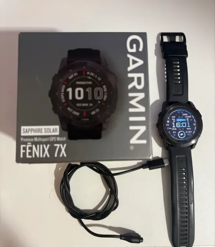 Smartwatch Garmin Fenix 7X Sapphire Solar 51mm