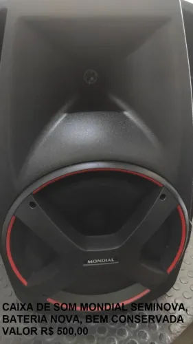 caixa de som mondial 550w