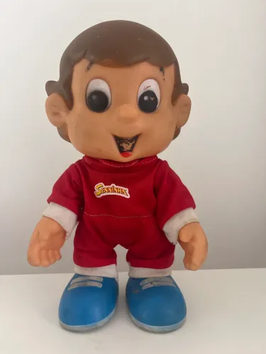 Boneco Senninha Original Multibrink Vintage - Aprox. 25cm