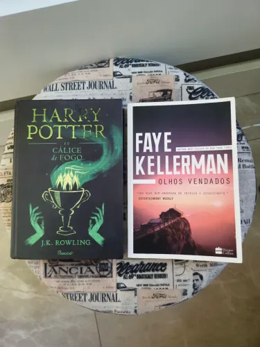 Kit com 2 Livros: Harry Potter e o Cálice de Fogo + Olhos Vendados