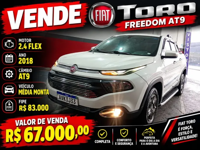 Fiat Toro Freedom 2.4 16V Flex Aut. 2018