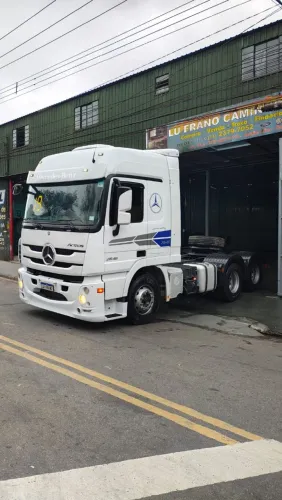 Actros 2646 6x4 2019 Suspensão mola