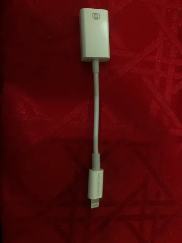 cabo adaptador Lightning para USB
