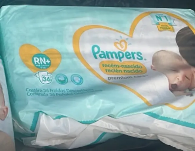 Fralda Pampers RN+ 36 unidades
