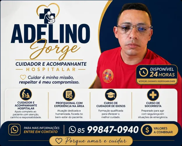 Cuidador de idosos.