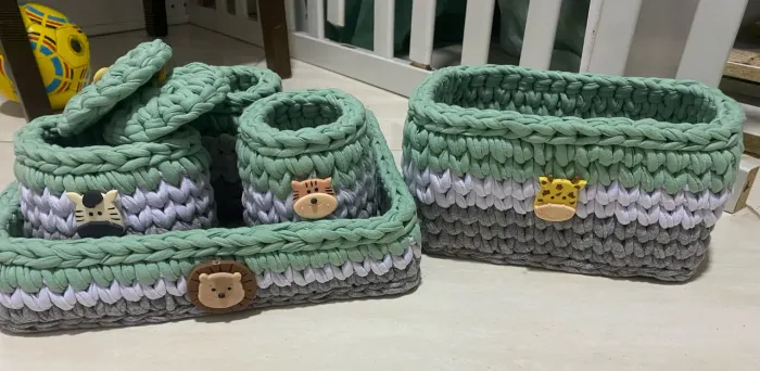 Kit higiene fio de malha