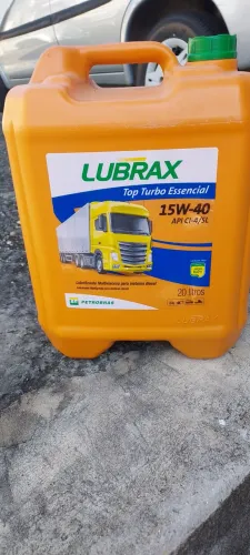 óleo lubrax 15w40 20 litros