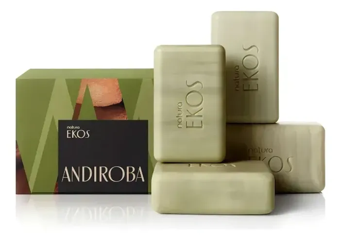 Sabonete Em Barra Puro Vegetal Cremoso Ekos Andiroba