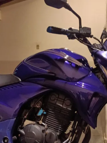 CB 300 AZUL 2011