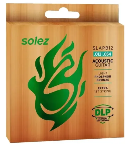 Encordoamento Solez Phosphor Bronze para Violão .012 SLAPB12