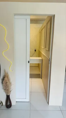 Porta de Correr MDF completa