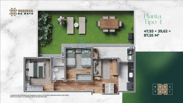 APARTAMENTO TÉRREO NA ZONA SUL