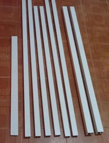 Kit Trilhos engenharia branco 9 peças porta vidro