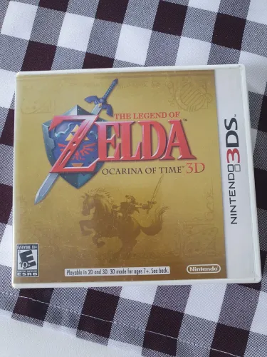 Zelda Ocarina Of Time 3DS - Com Manual