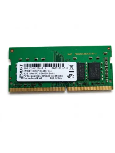 Memória DDR4 SMART 8GB notebook