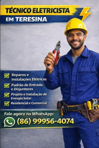 Técnico Eletricista em Teresina - Piauí