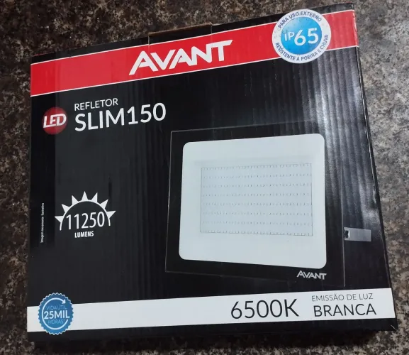 Refletor avant led slim 150w - Novo Na Caixa Lacrado