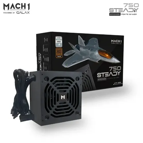 Fonte MACH1 Steady 750W 80 Plus Bronze - NOVA