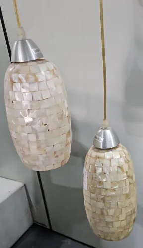 Luminária pendente dupla