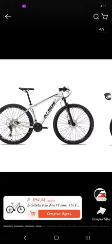 Vendo bicicleta usada,freio a disco hidráulico e trava no guarfo