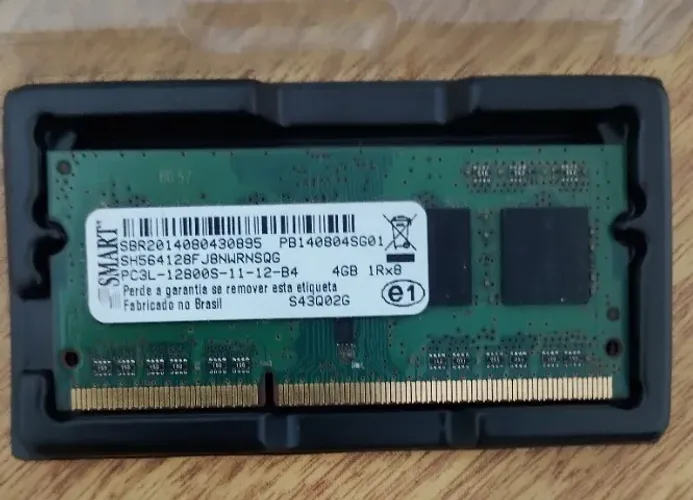 Memória Smart 4GB PC3L-12800S (DDR3L 1600MHz) - Entrega gratis JP