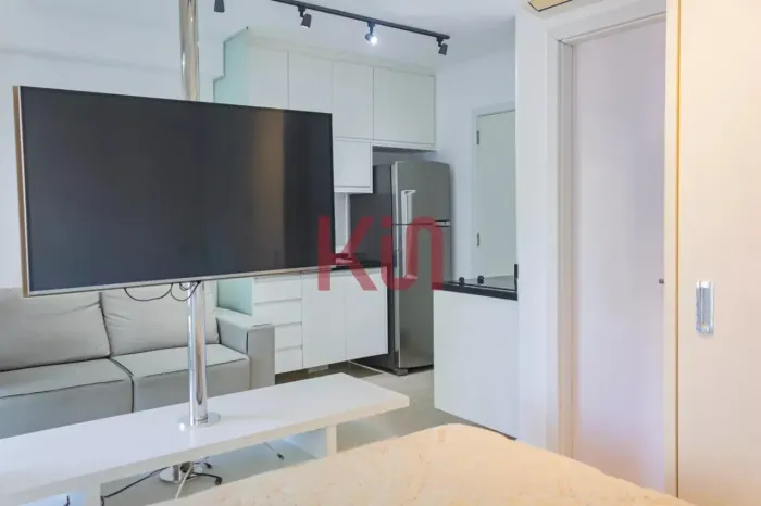 Studio à venda na Barra Funda, São Paulo-SP! 1 quarto, 1 sala, 1 banheiro, 1 vaga de garag