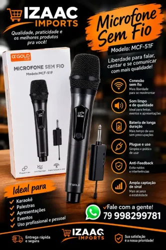 Microfone sem fio
