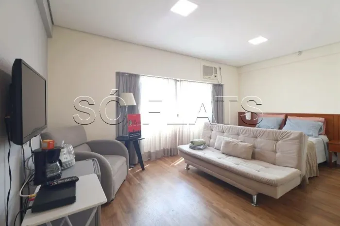 Flat Live Lodge disponível para venda com 26m², 01 dormitório e 01 vaga de garagem