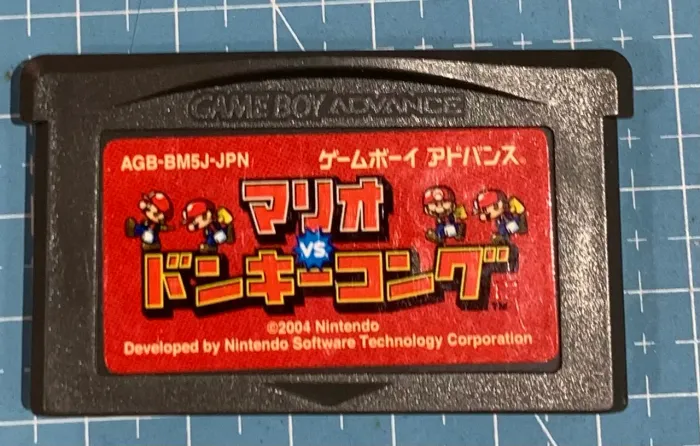 Mario vs donkey kong gba original 