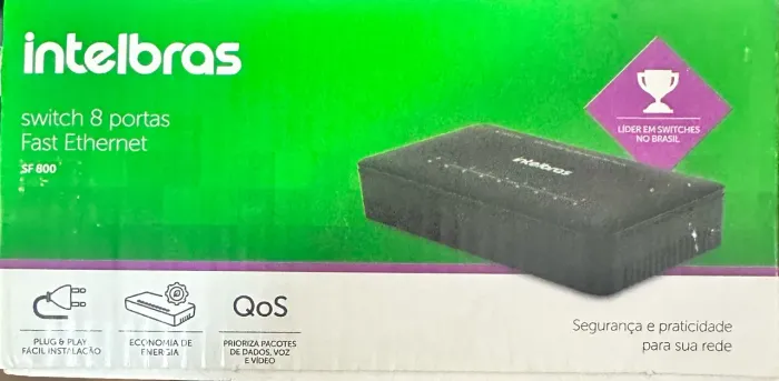 Swicth 8 portas Intelbras