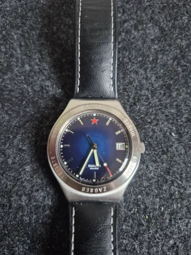 Relógio Swatch 007 contra a Rússia - Raro