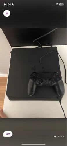 ps4 com 7 jogos de dc e 1 controle