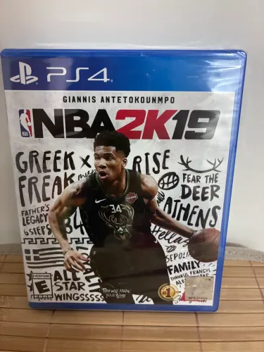 NBA 2k19 PS4 lacrado em estado colecionador novo