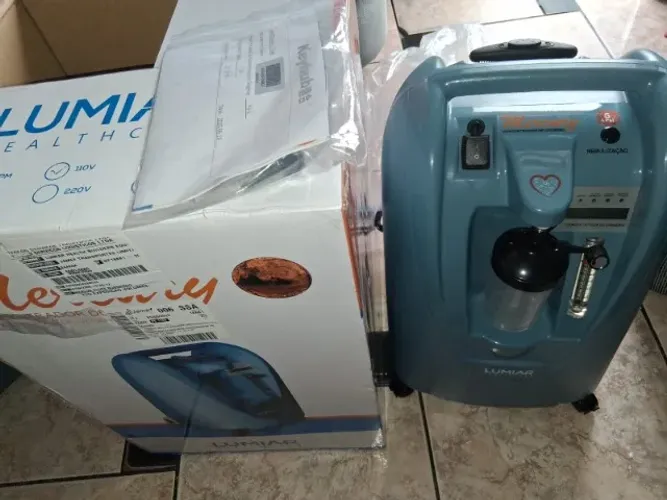 Concentrador de Oxigênio com Nebulização Mercury 5LPM