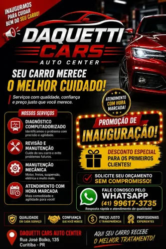 Daquetti Cars - confiança e qualidade 