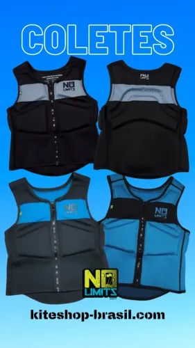Colete esporte aquáticos, kitesurf, wingfoil, standup, jetski