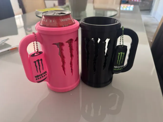 Porta lata Monster