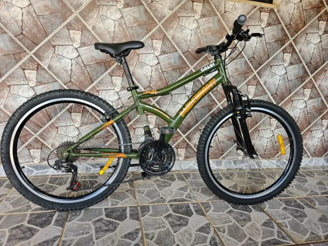 Bicicleta Caloi Max Front Aro 24 Verde (21 Marchas)