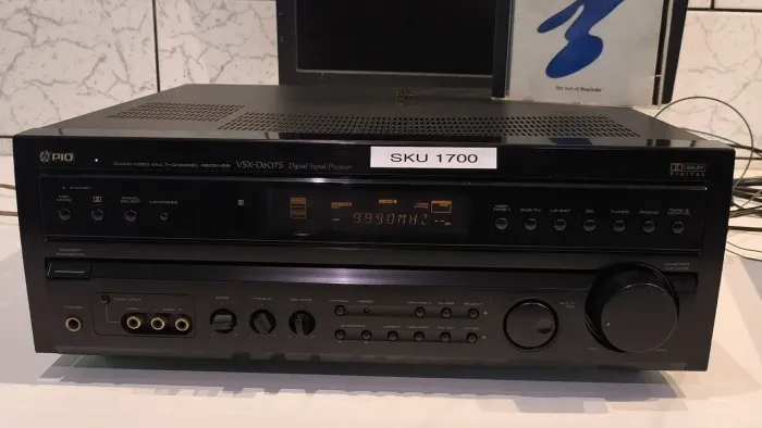 Receiver PIONNER VSX-D607s funcionando 5.1 canais 120v