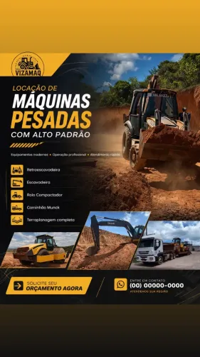 LOCAÇÃO DE MÁQUINAS E TERRAPLANAGEM