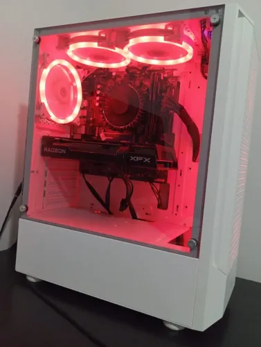 PC Gamer i5 12400F RX 6650XT SSD NVIE