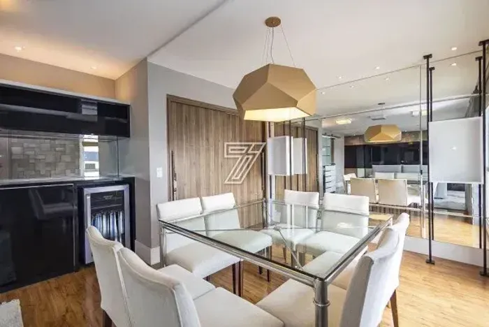 Apartamento a venda Campo Comprido com 163 m2 com 3 suites e 4 vagas garagem
