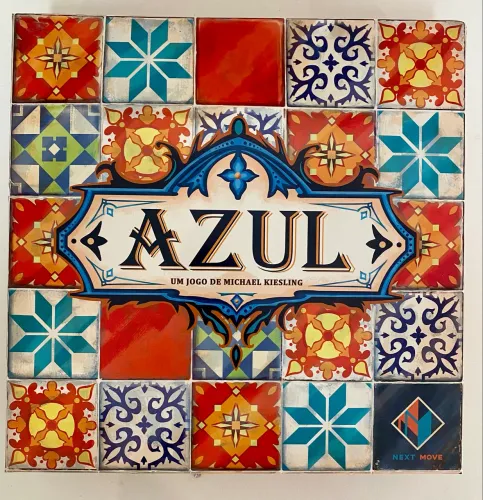 AZUL- Jogo de Michael Kiesling. Nunca usado